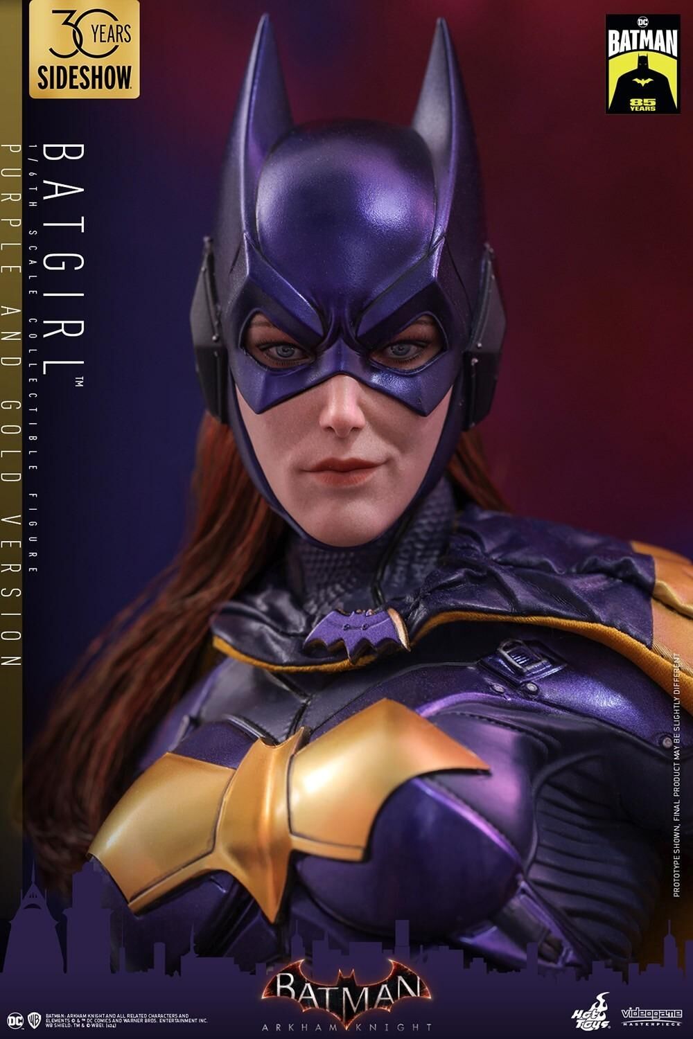BATGIRL (PURPLE AND GOLD VERSION) EXCLUSIVE SIXTH SCALE FIGURE - HOT TOYS - PRE/ORDER