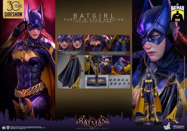 BATGIRL (PURPLE AND GOLD VERSION) EXCLUSIVE SIXTH SCALE FIGURE - HOT TOYS - PRE/ORDER