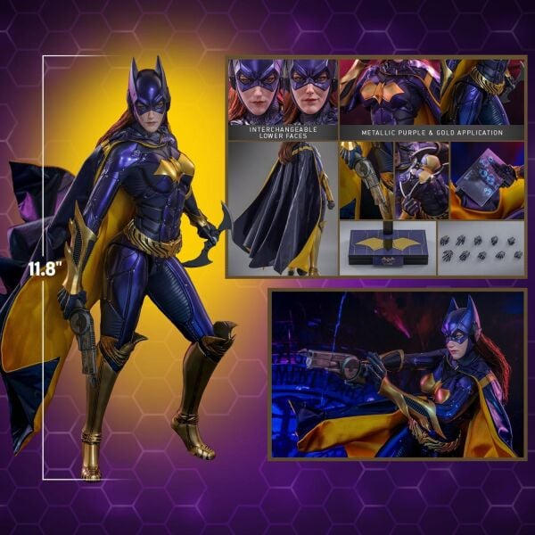 BATGIRL (PURPLE AND GOLD VERSION) EXCLUSIVE SIXTH SCALE FIGURE - HOT TOYS - PRE/ORDER