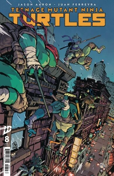 Teenage Mutant Ninja Turtles #8 1:10 Oliver Ono Variant