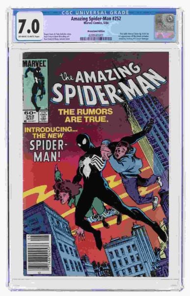 AMAZING SPIDER-MAN #252 MAY 1984 CGC 7.0 NEWSSTAND EDITION
