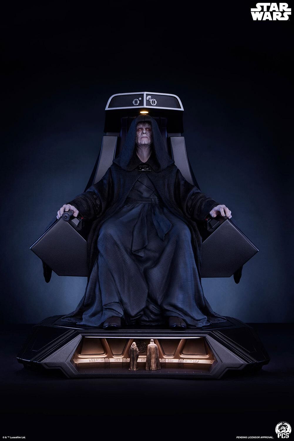 EMPEROR PALPATINE ON THRONE 1:3 SCALE STATUE - PREMIUM COLLECTIBLES - PRE/ORDER