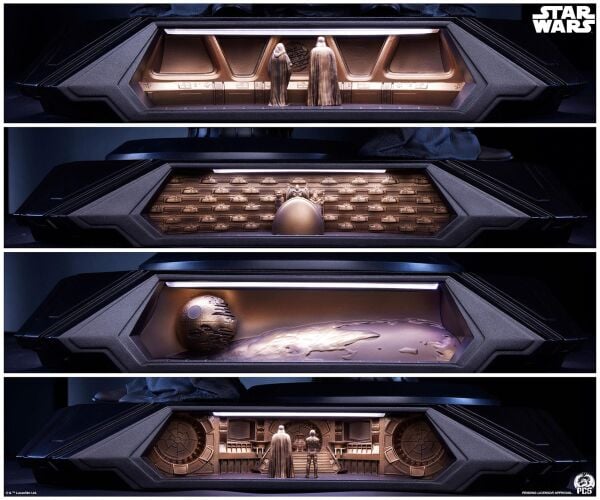 EMPEROR PALPATINE ON THRONE 1:3 SCALE STATUE - PREMIUM COLLECTIBLES - PRE/ORDER