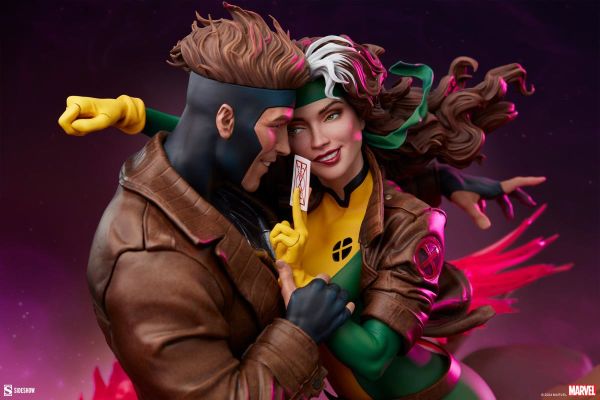 Gambit & Rogue Statues (Diorama) - PRE ORDER