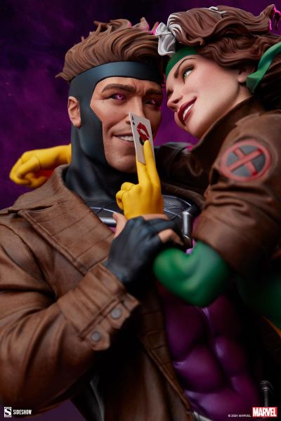 Gambit & Rogue Statues (Diorama) - PRE ORDER