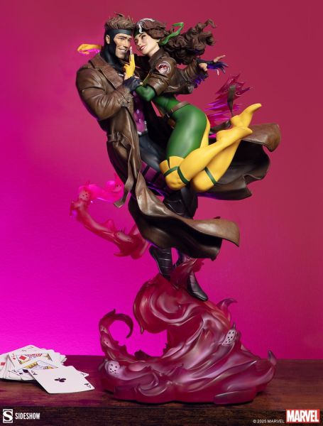 Gambit & Rogue Statues (Diorama) - PRE ORDER