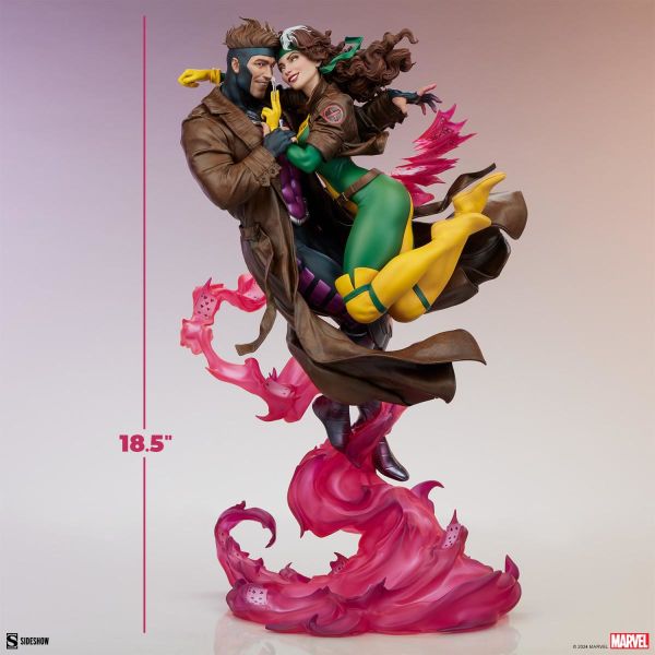 Gambit & Rogue Statues (Diorama) - PRE ORDER