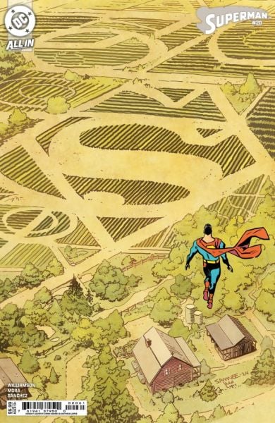 Superman #20 Cover D Chris Samnee Card Stock Variant