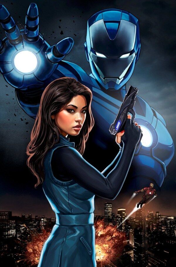 IRON MAN #1 1:25 IVAN TALAVERA MELINDA MAY VIRGIN VARIANT