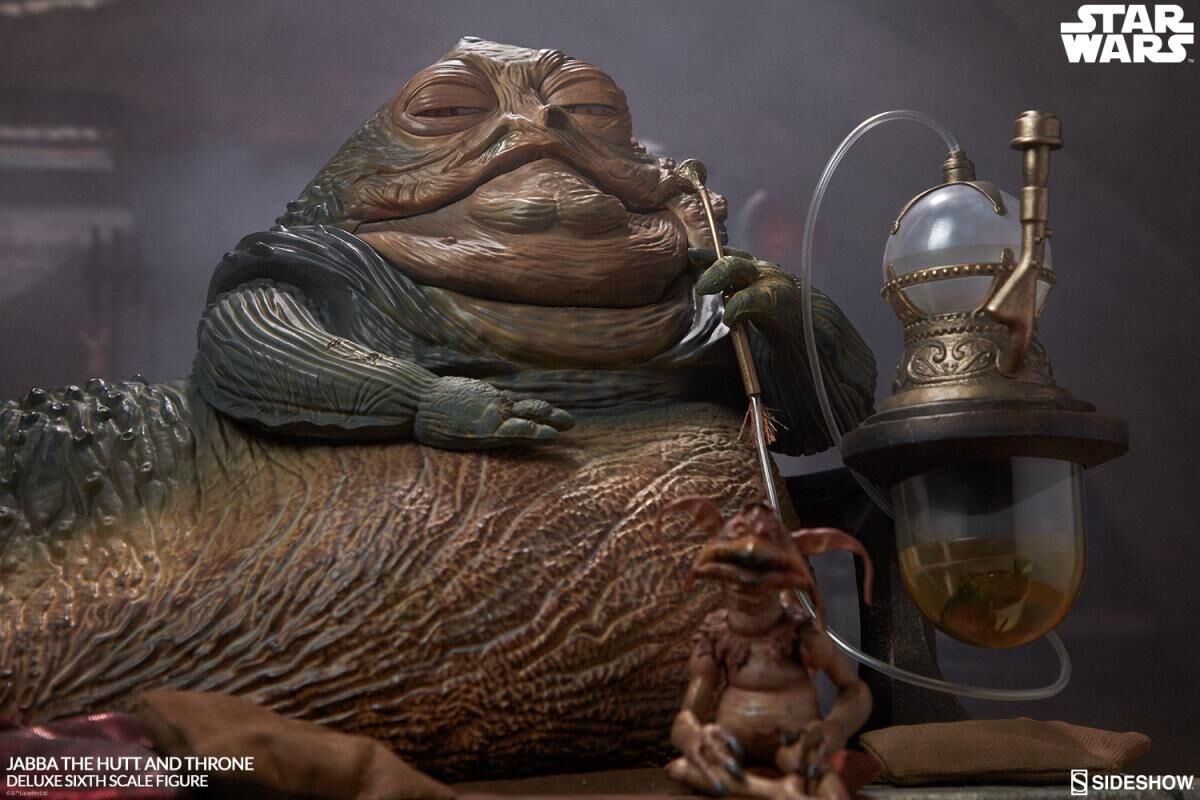 STAR WARS: JABBA THE HUTT and THRONE DELUXE SIXTH SCALE FIGURE