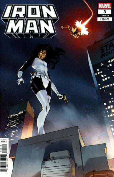 IRON MAN #3 1:25 BENGAL RATIO VARIANT