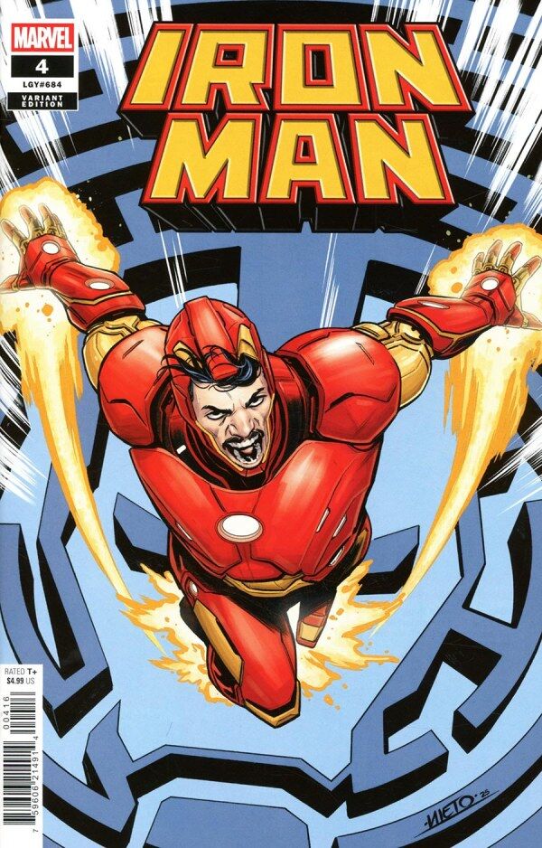 IRON MAN #4 1:25 CARLOS NIETO RATIO VARIANT