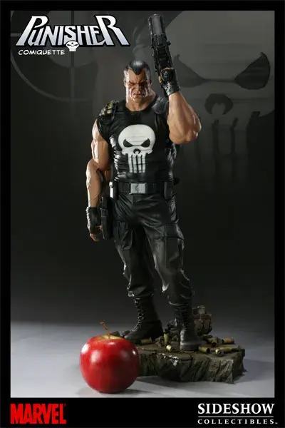 PUNISHER COMIQUETTE STATUE – SIDESHOW COLLECTIBLES - LTD TO 1000 PIECES