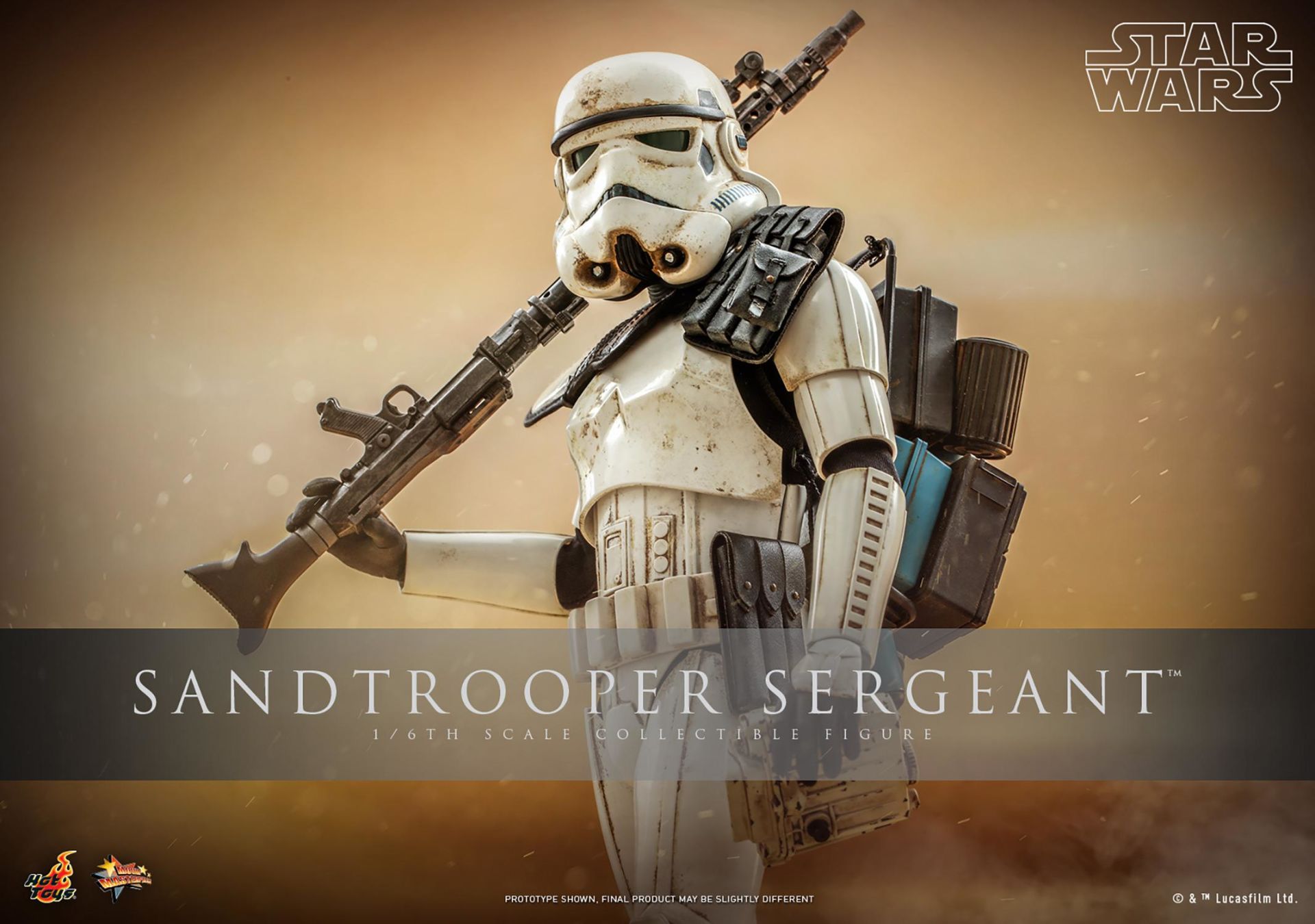 SANDTROOPER SERGEANT SIXTH SCALE HOT TOYS FIGURE