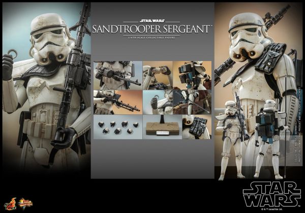 SANDTROOPER SERGEANT SIXTH SCALE HOT TOYS FIGURE