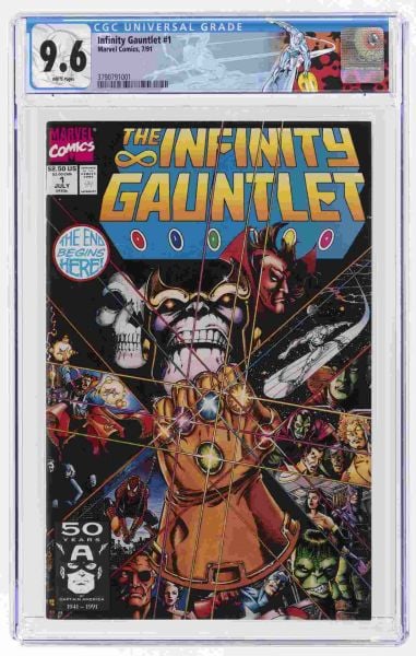 INFINITY GAUNTLET #1 CGC 9.6