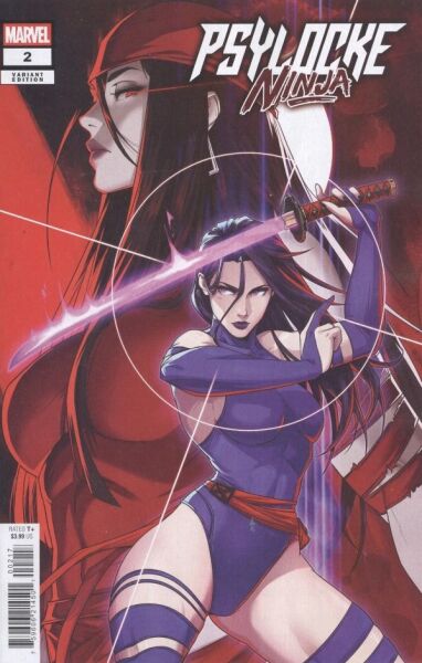 PSYLOCKE NINJA #2 1:25 JHONY CABALLERO VARIANT