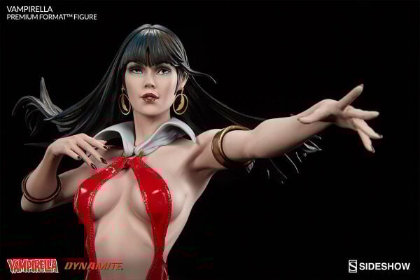 VAMPIRELLA PREMIUM FORMAT STATUE ARTGERM DESIGN - SIDESHOW COLLECTIBLES
