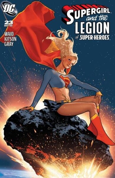 SUPERGIRL AND THE LEGION OF SUPERHEROES #23 FACSIMILE EDITION ADAM HUGHES FOIL VARIANT