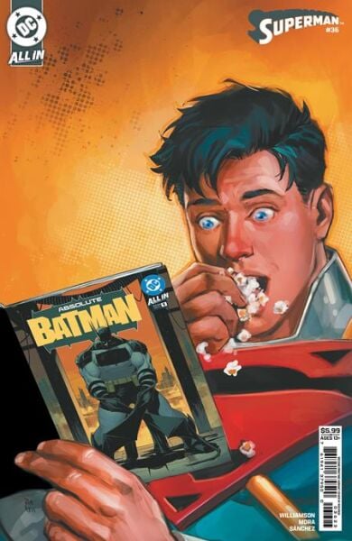SUPERMAN #36 Second Printing Cvr C Rod Reis Card Stock Var