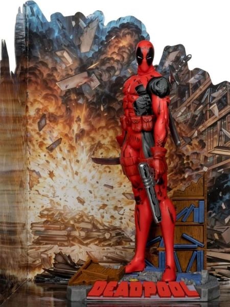 Marvel Comics - Deadpool (New Mutants #98) 1/10 Scale Heykel - PRE ORDER!