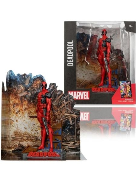 Marvel Comics - Deadpool (New Mutants #98) 1/10 Scale Heykel - PRE ORDER!