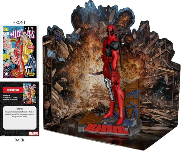 Marvel Comics - Deadpool (New Mutants #98) 1/10 Scale Heykel - PRE ORDER!
