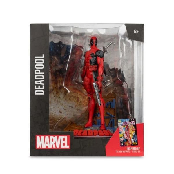 Marvel Comics - Deadpool (New Mutants #98) 1/10 Scale Heykel - PRE ORDER!