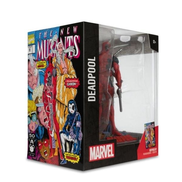 Marvel Comics - Deadpool (New Mutants #98) 1/10 Scale Heykel - PRE ORDER!