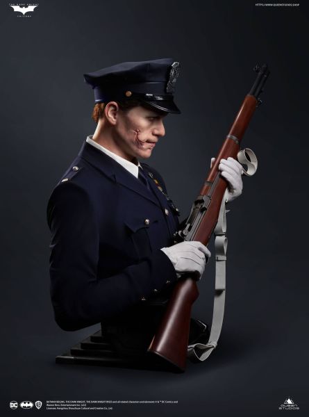 THE JOKER (TDKR POLICE UNIFORM) 1:1 LIFE SIZE BUST