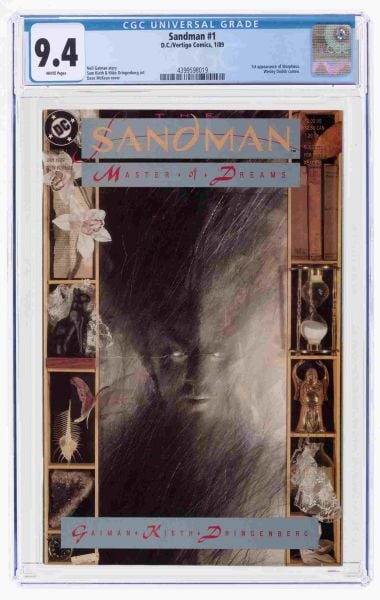 SANDMAN #1 JANUARY 1989 CGC 9.4