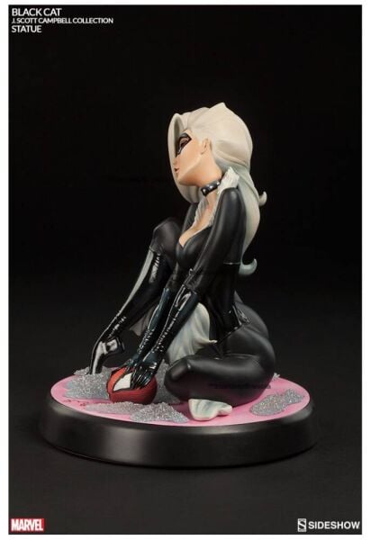 BLACK CAT MAQUETTE J. SCOTT CAMPBELL COLLECTION - SIDESHOW COLLECTIBLES