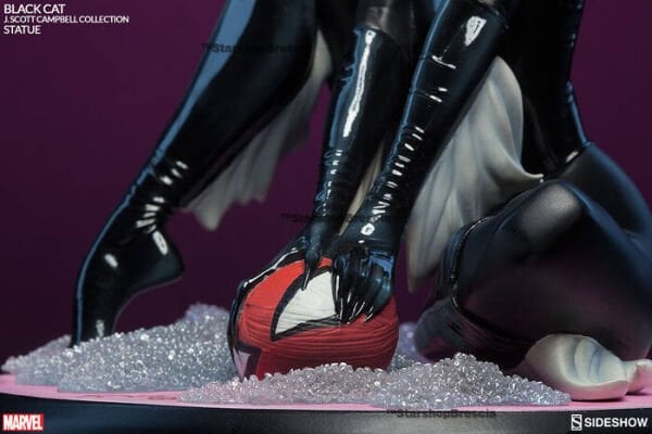 BLACK CAT MAQUETTE J. SCOTT CAMPBELL COLLECTION - SIDESHOW COLLECTIBLES