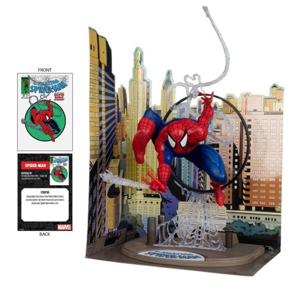 Marvel Comics - Spider-Man (The Amazing Spider-Man #301) 1/6 Scale Heykel (Çizgi Roman dahil) -