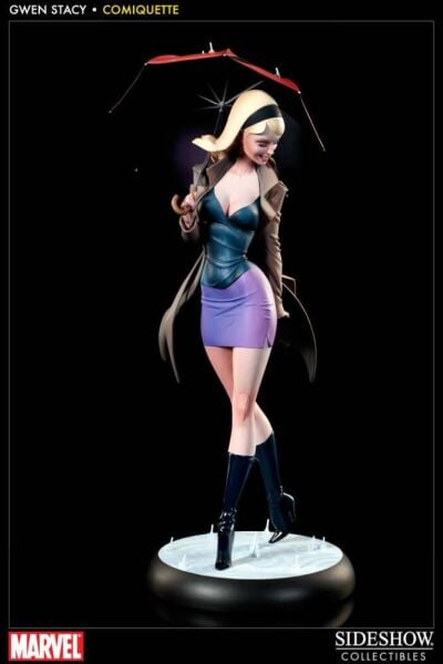GWEN STACY MAQUETTE J. SCOTT CAMPBELL COLLECTION - SIDESHOW COLLECTIBLES
