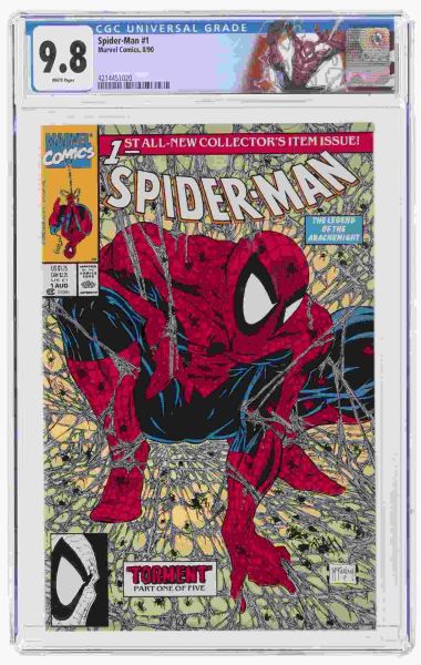 SPIDER-MAN #1 AUGUST 1990 CGC 9.8
