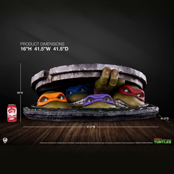 Teenage Mutant Ninja Turtles Underground 1:1 Life Size Diorama - PRE ORDER