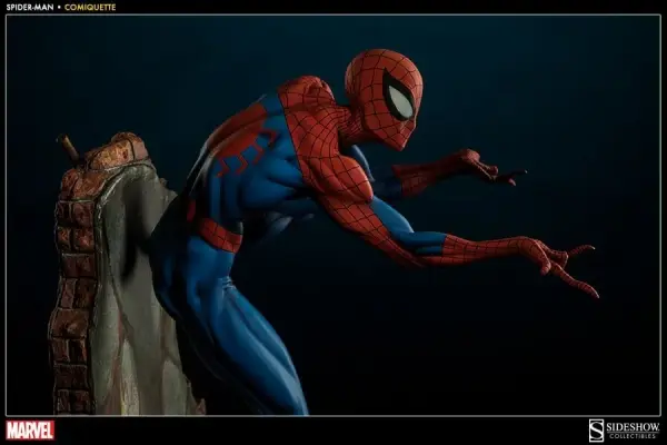 SPIDER-MAN MAQUETTE J. SCOTT CAMPBELL COLLECTION - SIDESHOW COLLECTIBLES