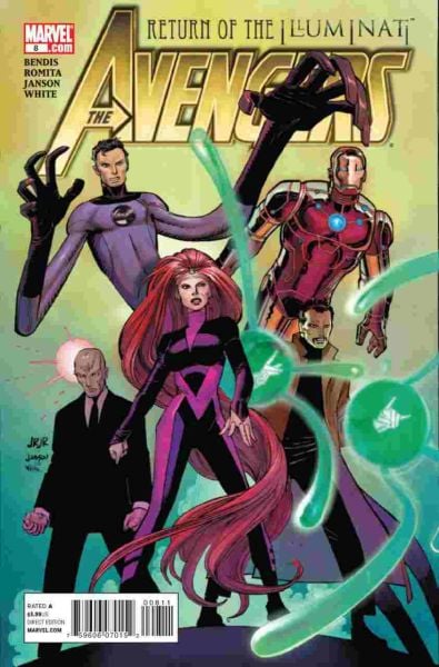 Avengers #8 (2010) ROMITA JR. COVER