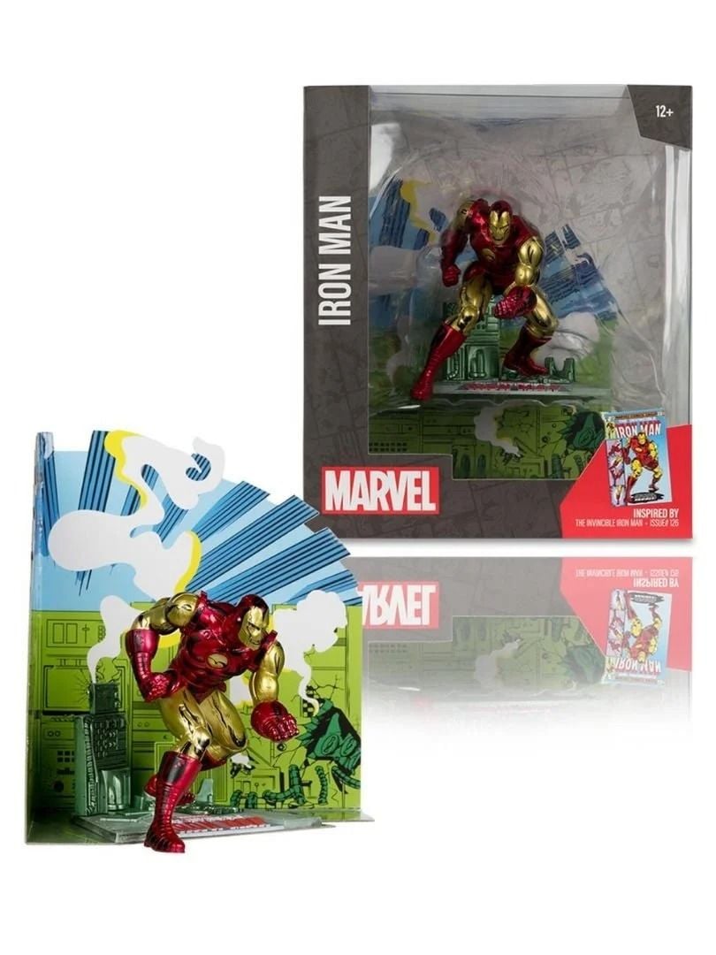 Marvel Comics - Iron Man (The Invincible Iron Man #126) 1/10 Scale Heykel - PRE ORDER
