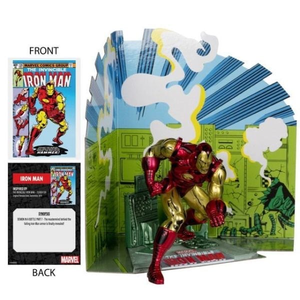 Marvel Comics - Iron Man (The Invincible Iron Man #126) 1/10 Scale Heykel - PRE ORDER