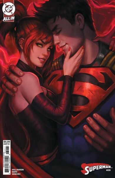 SUPERMAN #39 CVR F AARON BARTLING CARD STOCK VAR (THE REIGN OF THE SUPERBOYS)
