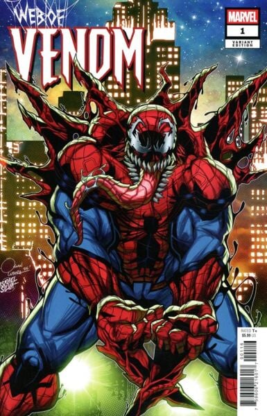 WEB OF VENOM #1 1:25 LOGAN LUBERA RATIO VARIANT