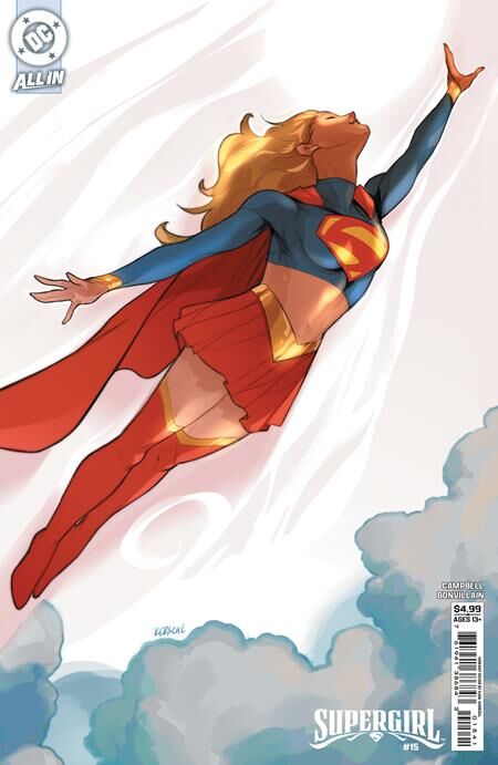 SUPERGIRL #15 CVR D KARL KERSCHL CARD STOCK VAR (THE REIGN OF THE SUPERBOYS)