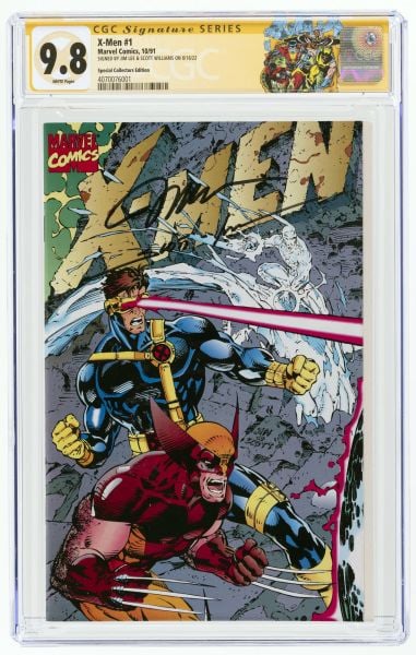 X-MEN #1 VOL.2 CGC 9.8 SIGNATURE SERIES JIM LEE & SCOTT WILLIAMS SIGNED SPECIAL COLLECTOR'S EDITION