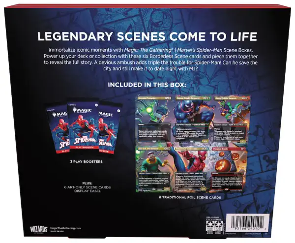 MAGIC THE GATHERING: MARVEL'S SPIDER-MAN SCENE BOX