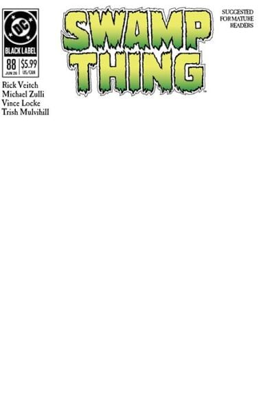 SWAMP THING 1989 #1 (OF 4) CVR C BLANK CARD STOCK VAR (MR)