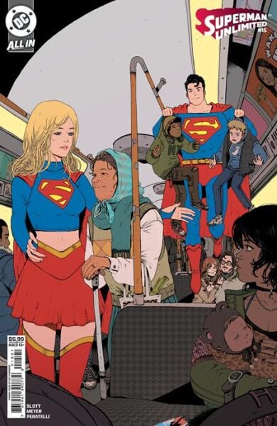 SUPERMAN UNLIMITED #15 CVR B ZOE THOROGOOD CARD STOCK VAR (THE REIGN OF THE SUPERBOYS)