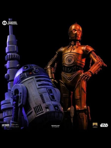 Star Wars: A New Hope - C-3PO and R2-D2 Deluxe 1/10 Art Scale Limited Edition Heykel - PRER ORDER!