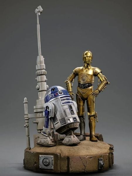 Star Wars: A New Hope - C-3PO and R2-D2 Deluxe 1/10 Art Scale Limited Edition Heykel - PRER ORDER!